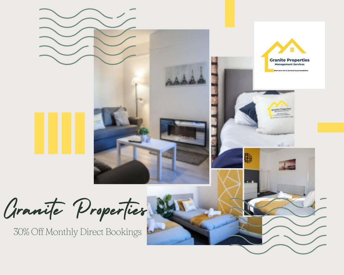 Contractors Home from Home - 30%Off Monthly Stay1